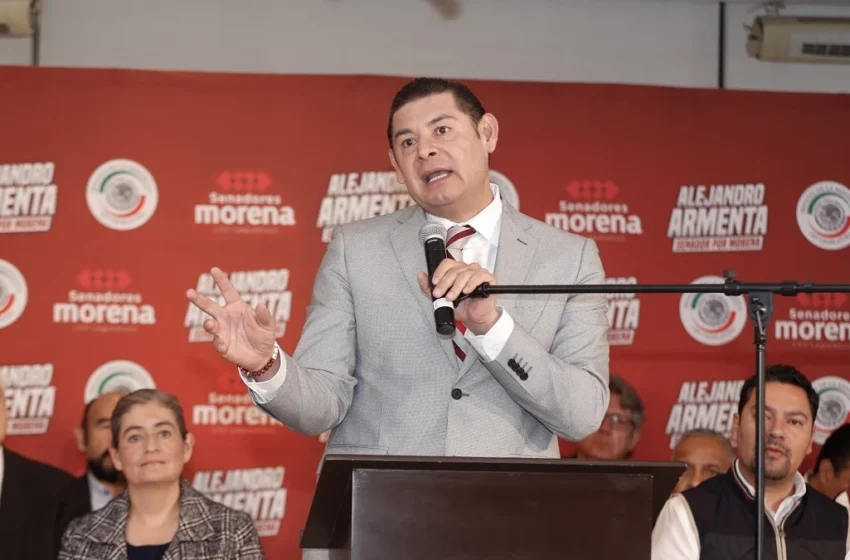  Armenta elegirá a su coordinador de campaña de los aspirantes a la alcaldía de Puebla