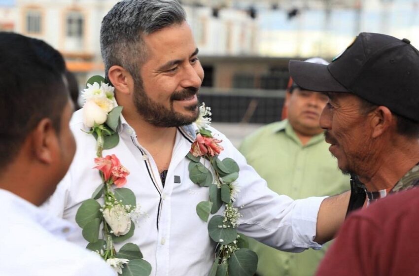  Ayuntamiento de Puebla lleva obra pública a Santa María Guadalupe Tecola