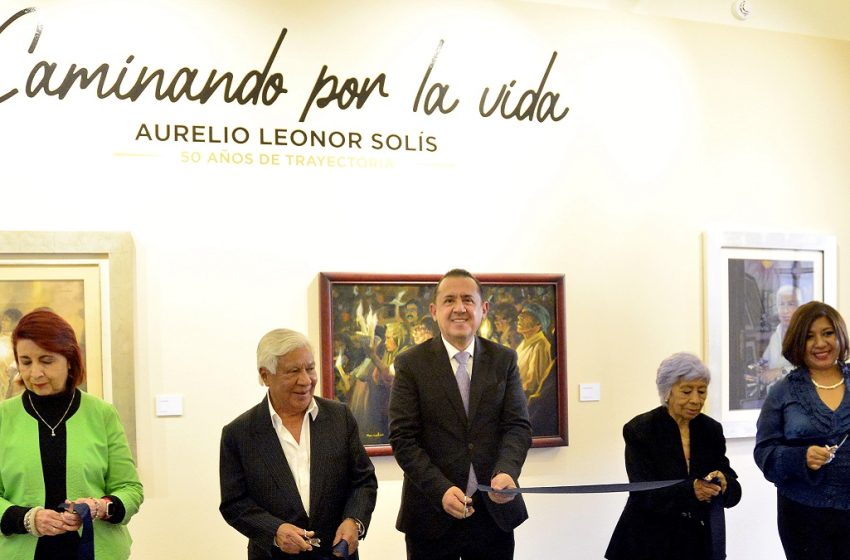  BUAP sede de la exposición “Caminando por la vida”, 50 años de trayectoria, de Aurelio Leonor Solís