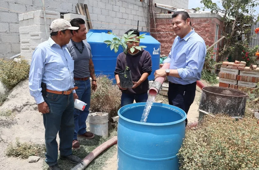  Como derecho irrenunciable, el agua en Puebla es prioridad: Armenta