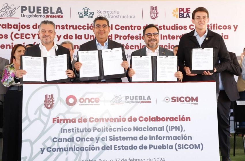  Con nuevas instalaciones del IPN, Puebla se consolida como referente en oferta educativa de nivel superior