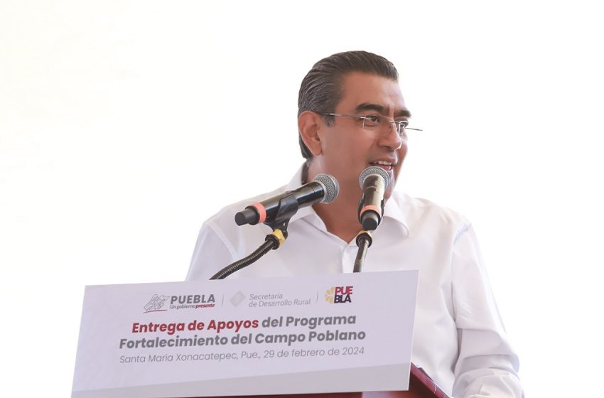  Fortalece gobierno de Puebla al campo para garantizar mejores condiciones de vida