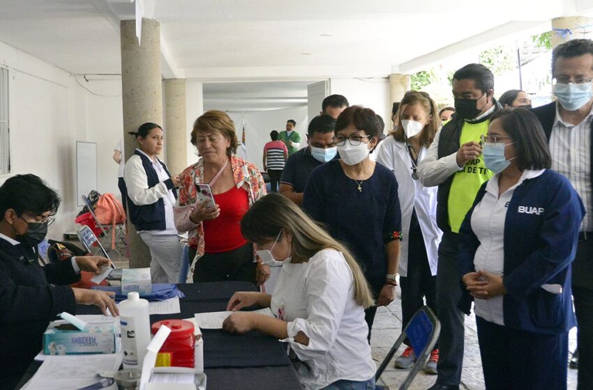  Jornada Universitaria “La BUAP cerca de ti” en la Junta Auxiliar de San Pedro Zacachimalpa