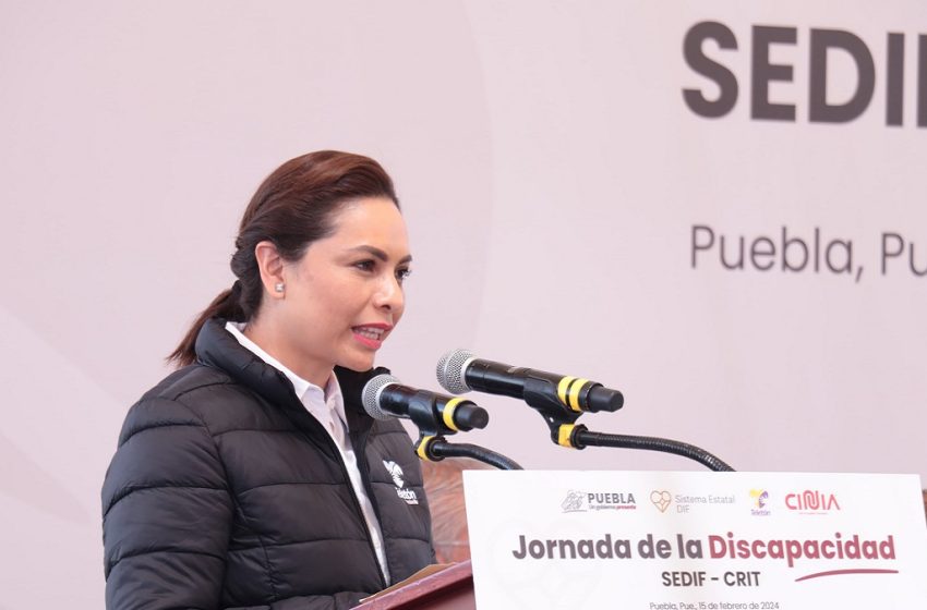  Realizan SEDIF y CRIT jornada de atención a personas con discapacidad