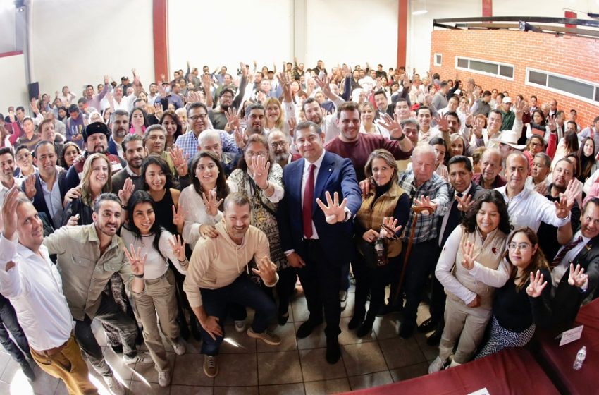  Unidad, madurez política y humildad en Morena será la fórmula para ganar en Puebla