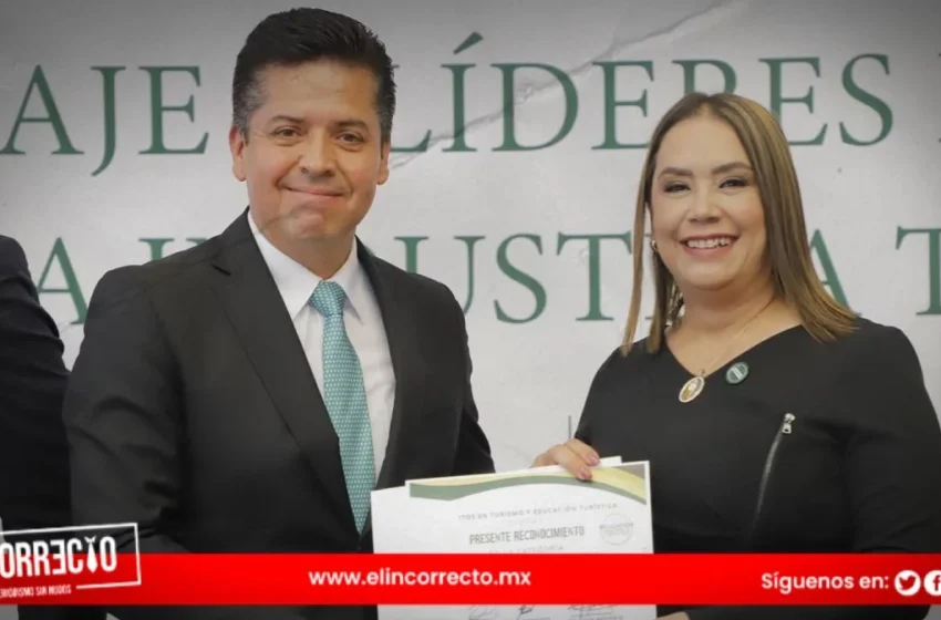  Recibe Martha Ornelas premio a mejor secretaria de Turismo de México