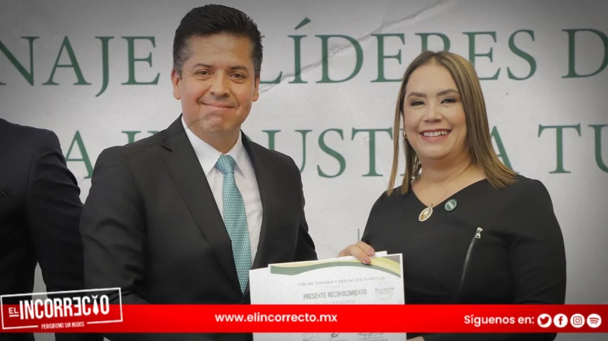 Recibe Martha Ornelas premio a mejor secretaria de Turismo de México