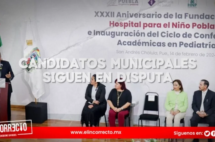  Gobernador de Puebla sostiene que aspirantes a la alcaldía nunca dejaron de pelear