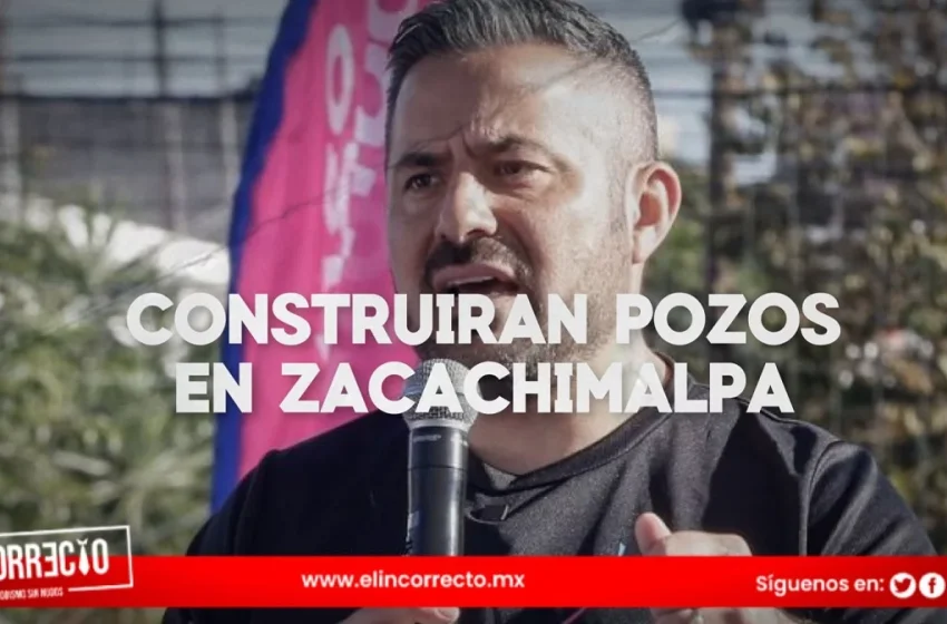  Ayuntamiento de Puebla construirá pozos de agua en San Pedro Zacachimalpa
