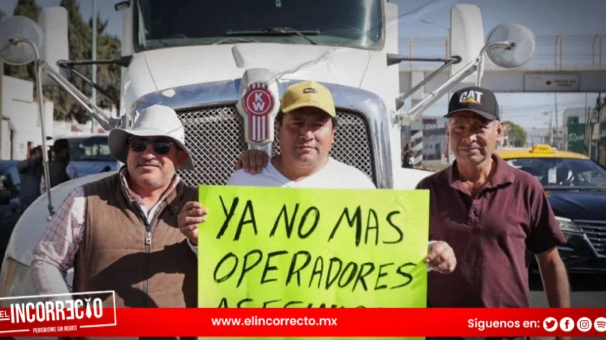 Transportistas en Puebla denuncian al menos 15 asaltos diarios con operativos falsos