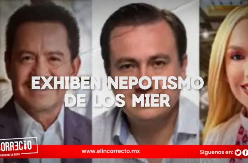  Exhiben nepotismo de Nacho Mier en la mañanera y AMLO evade el tema 