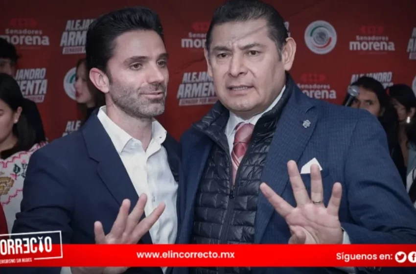  Alejandro Armenta presenta a Rodrigo Abdala como coordinador de campaña; Biestro y Olivia Salomón se suman