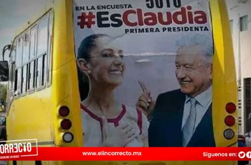 Prohíben en Puebla, propaganda electoral en transporte público, taxis y grúas 
