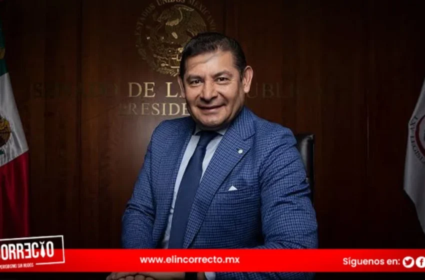  Alejandro Armenta dejará el Senado esta semana