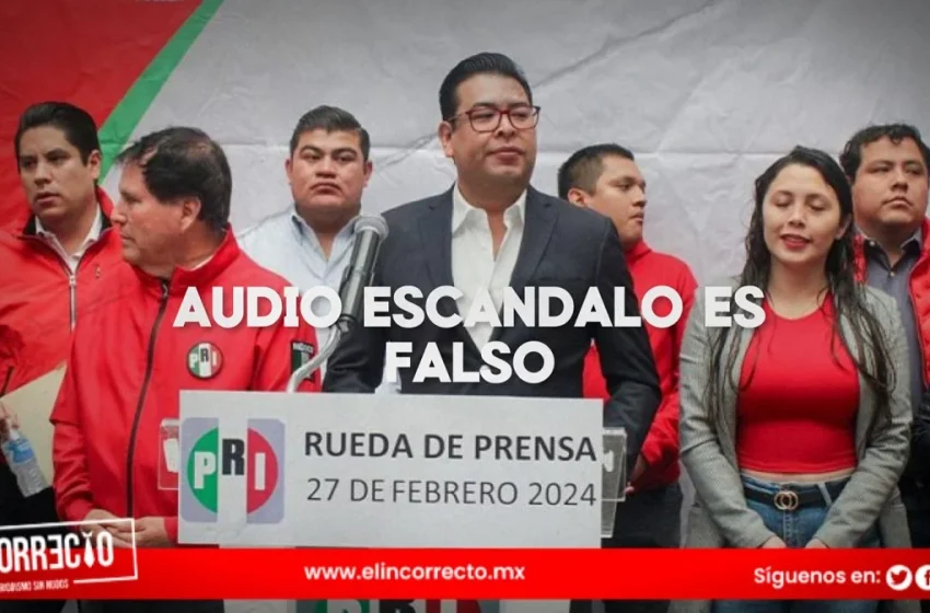  «Es falso, el audio escándalo, fue fabricado por Morena»: Néstor Camarillo