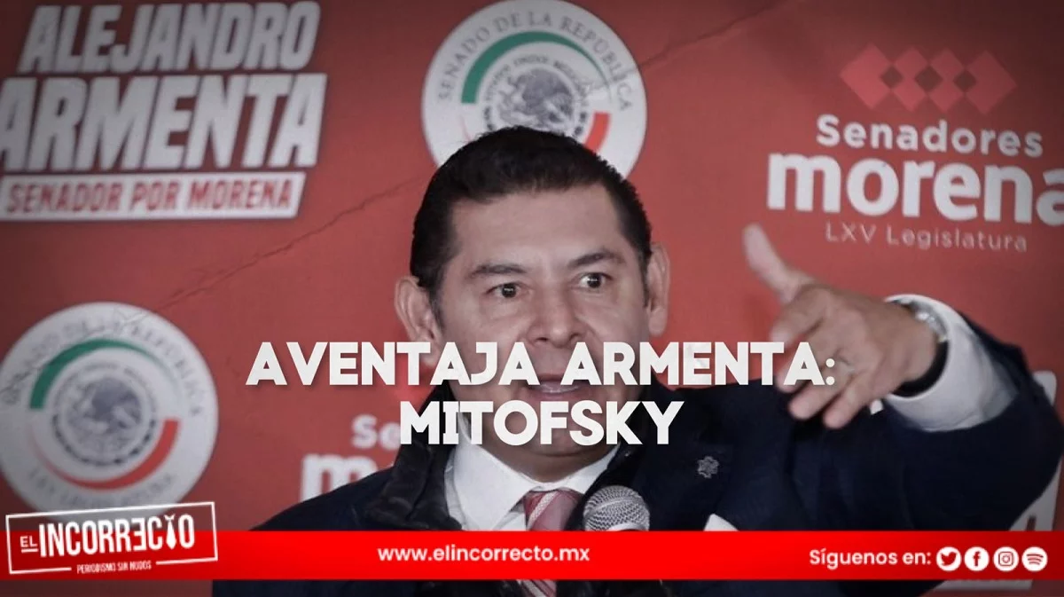 Mitofsky ratifica amplia ventaja de Alejandro Armenta Mier por la gubernatura de Puebla