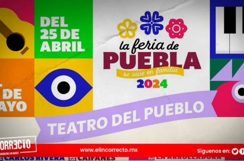  Maluma, Sebastián Yatra y Santa Fe Klan en el Teatro Pueblo de la Feria de Puebla 2024