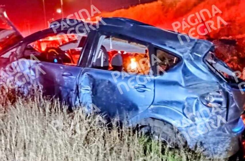 Mueren dos hombres y una mujer en volcadura sobre Periférico Ecológico en Trágico San Valentín
