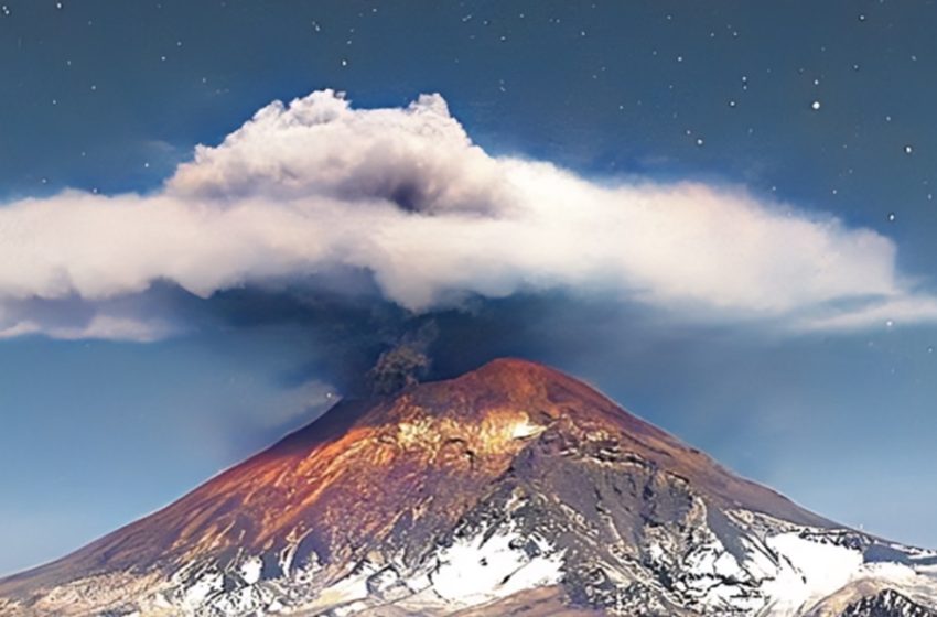 ¡Impactante explosión del Volcán Popocatépetl!