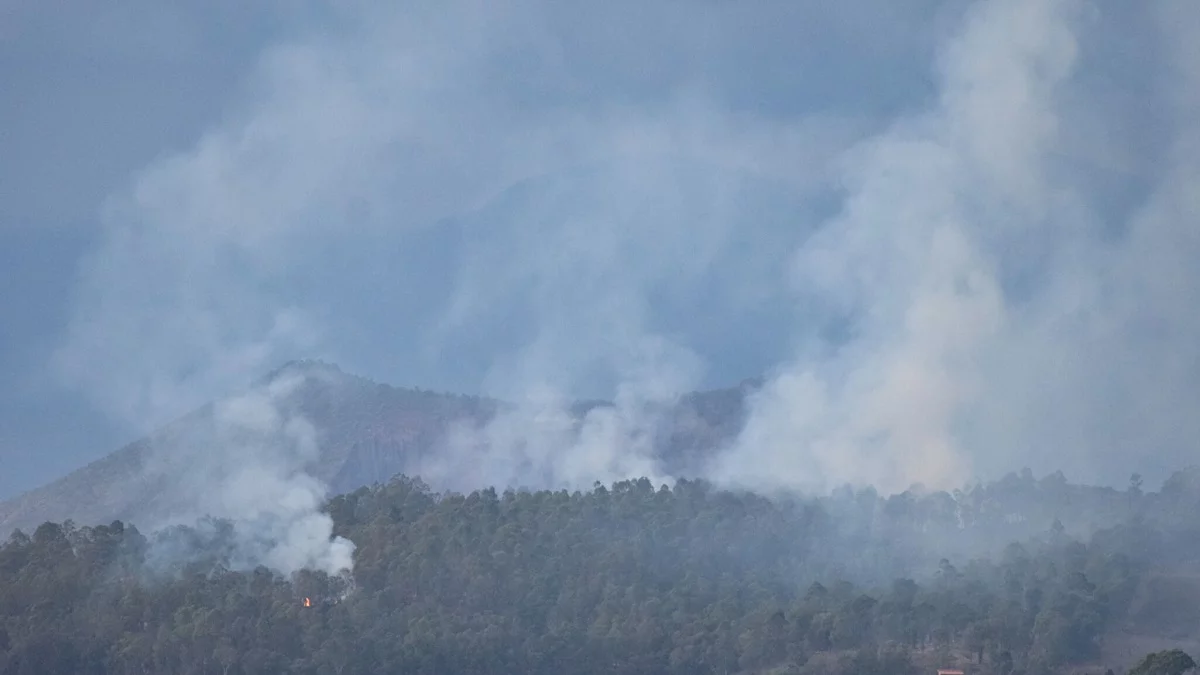 Advierte gobernador de Puebla denuncias penales a quienes sean sorprendidos provocando incendios forestales