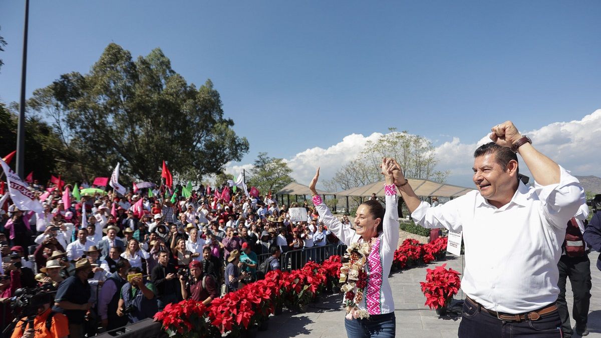 Armenta iniciará campaña en Izúcar de Matamoros acompañado de Claudia Sheinbaum