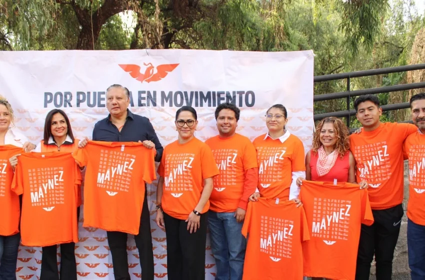  Candidatos a diputados federales por MC arrancan campaña desde el Río Atoyac