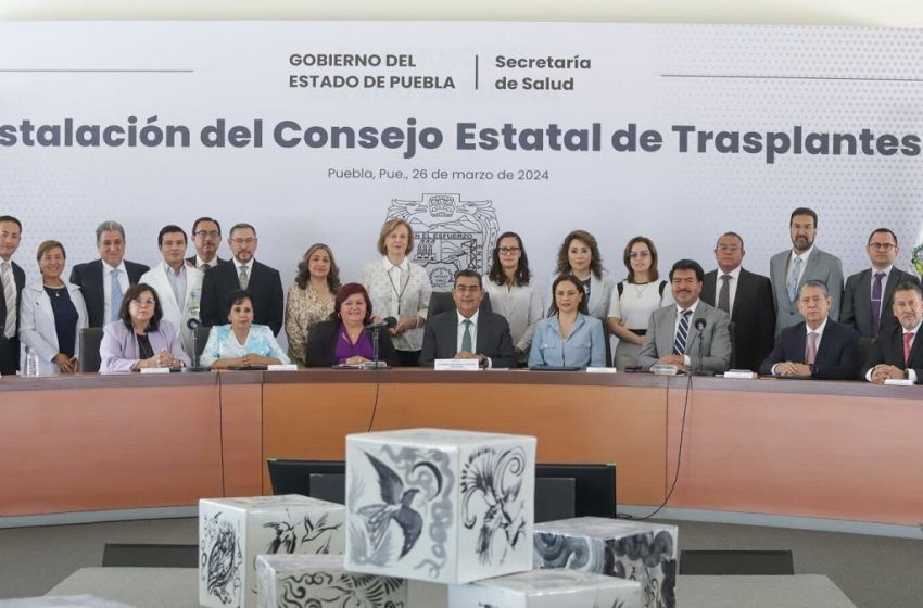  Consejo estatal de trasplantes, instalado