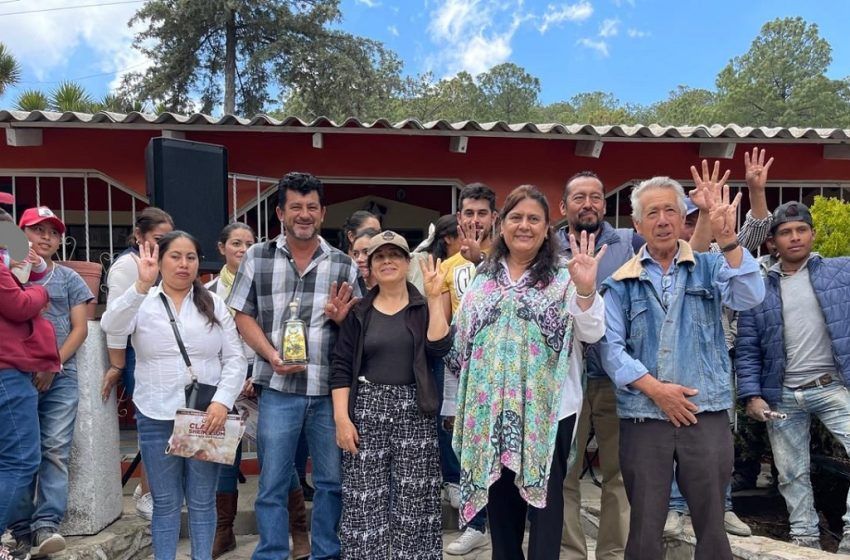  Cumplir con las comunidades y apoyarlas, un compromiso: Rosario Orozco