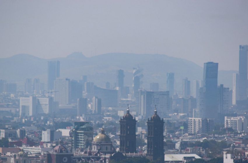  Detectan calidad del aire insatisfactoria en la zona metropolitana de Puebla