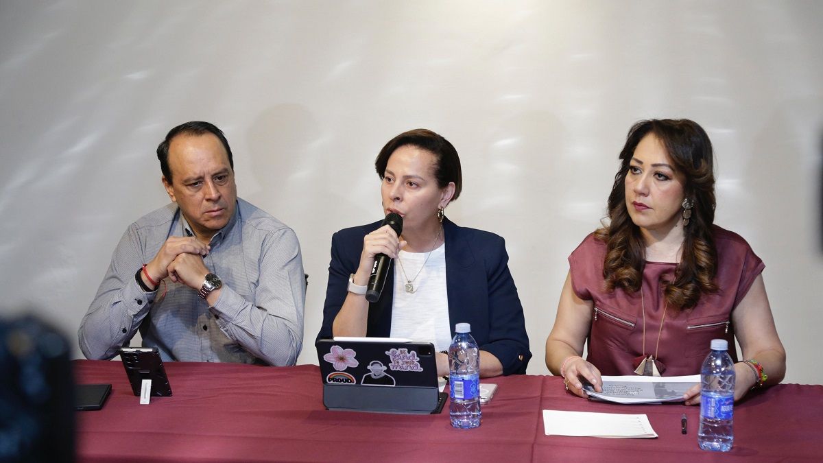 El Miedo sí anda en burro y es azul advierte Edurne Ochoa, "en Morena promovemos la paz"