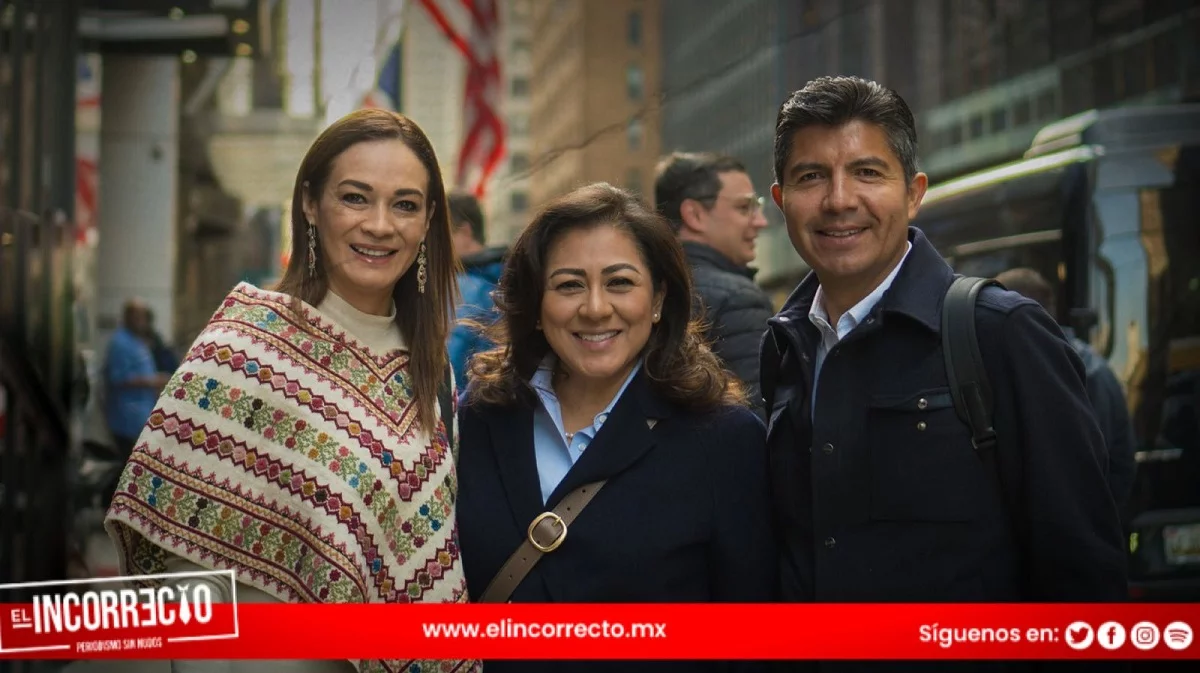 Encabeza Eduardo Rivera gira por EUA para reunirse con migrantes poblanos