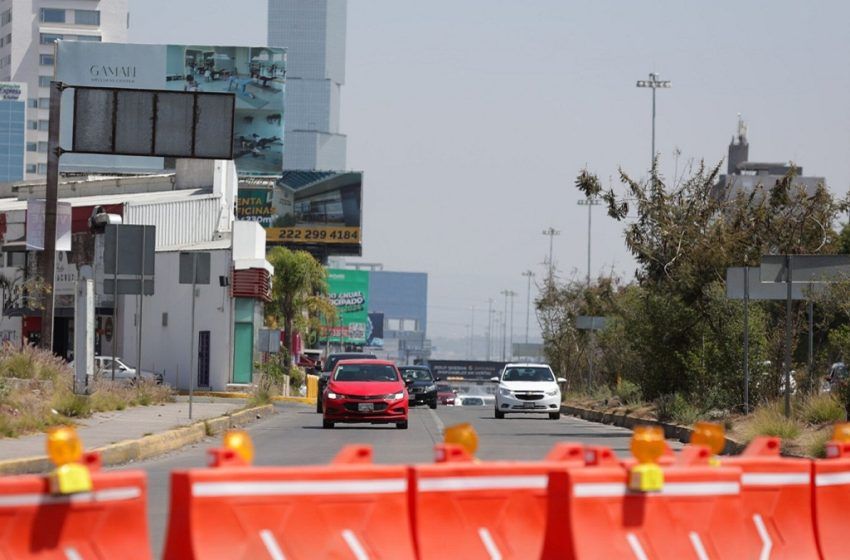  Estas son las vías alternas que habrá por el cierre de la lateral de la Vía Atlixcáyotl a partir del 18 de marzo