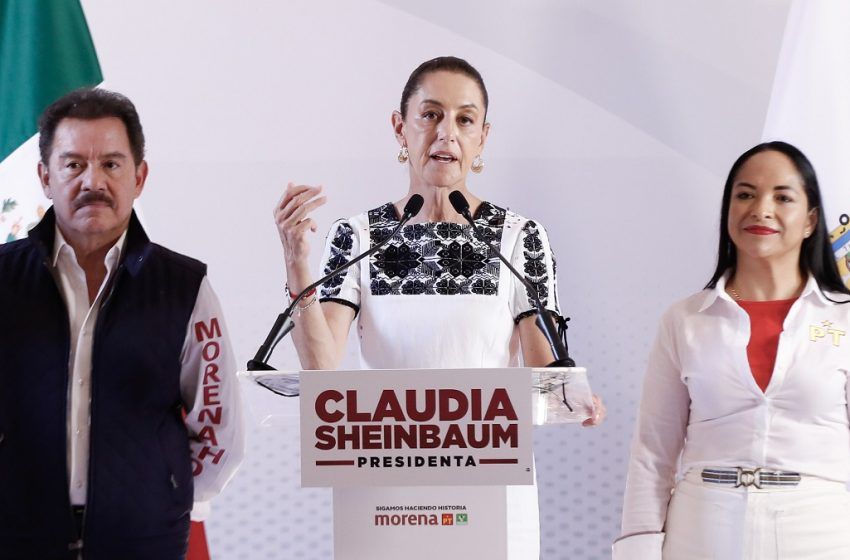  Frente a Nacho Mier, Claudia sheinbaum defiende candidaturas: “hay fundadores de Morena que no ganan encuestas”