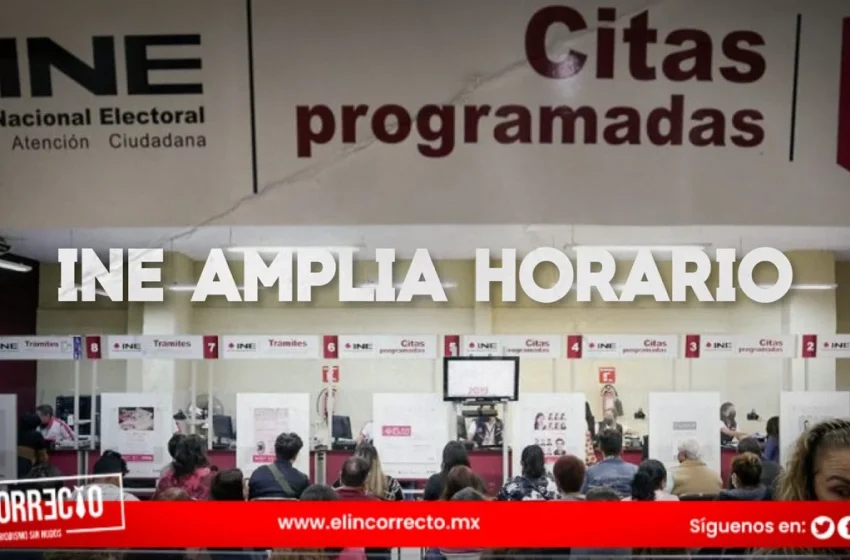  INE amplía horario de atención para recoger identificaciones en sus módulos en Puebla