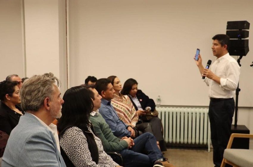  Piden a Lalo Rivera trabajar en conjunto por las familias poblanas