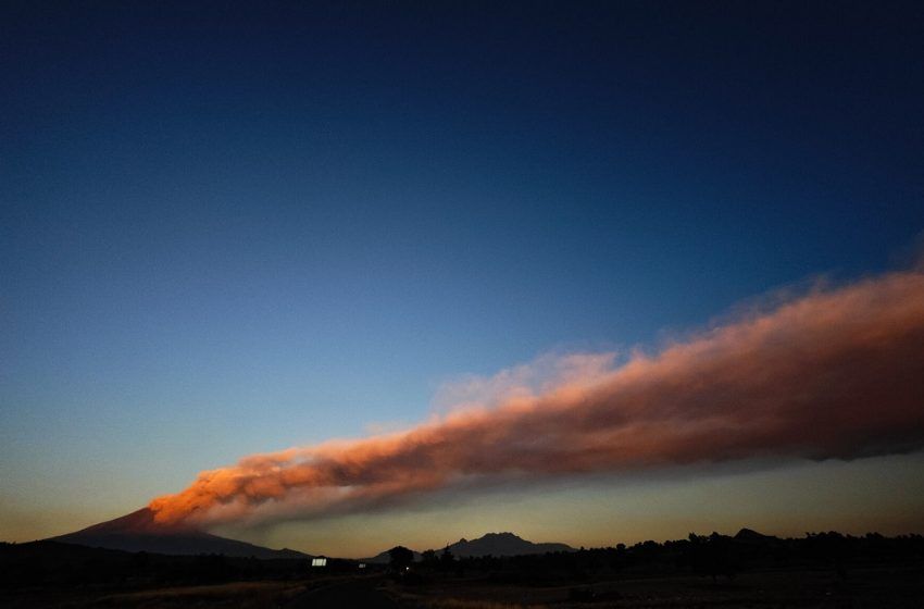  Popocatépetl registra 43 exhalaciones y mil 294 minutos de tremor en las últimas 24 horas