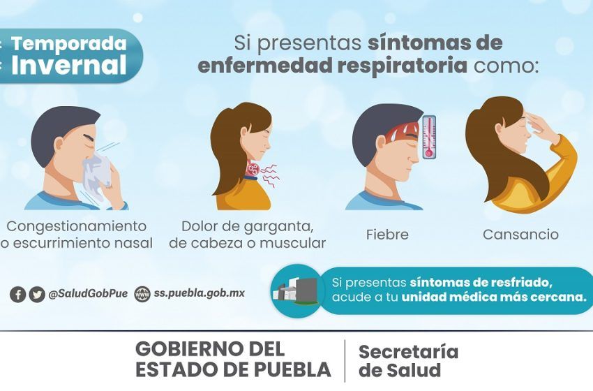  Reporta Salud tres nuevos contagios por influenza en Puebla