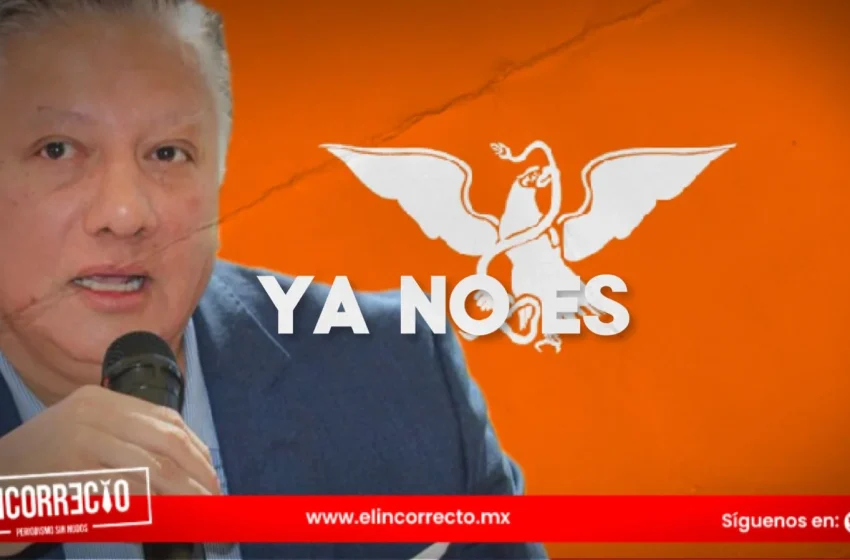  «Fedra Suriano es la nueva dirigente estatal de MC, desde hace un mes»: Fernando Morales