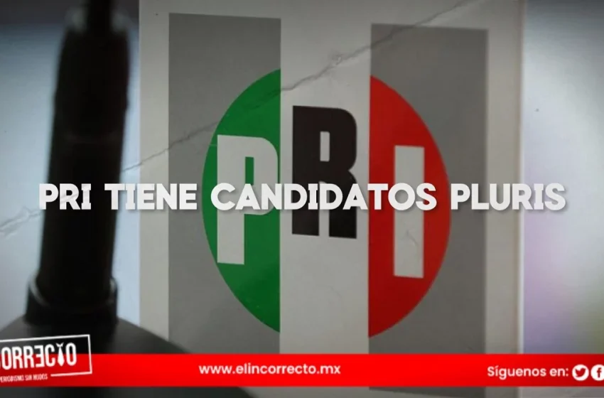  Estos son los candidatos del PRI a una diputación local plurinominal 