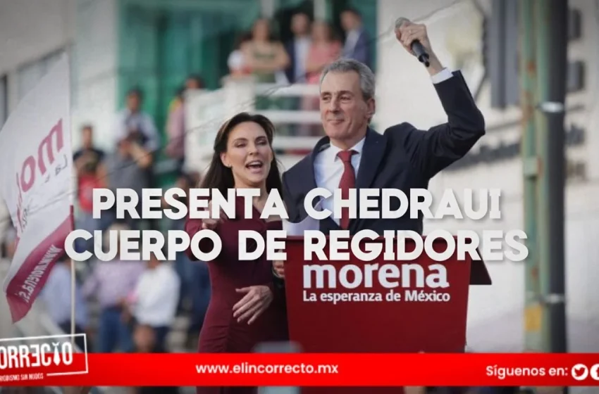  Esta es la planilla de regidores de Pepe Chedraui, candidato a alcalde de Puebla  