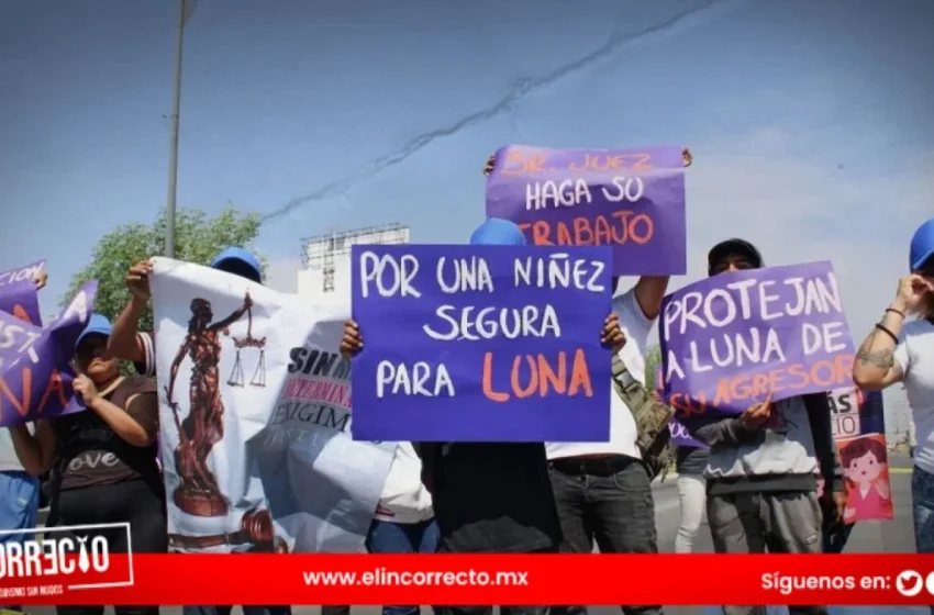  Bloquean Periférico para que Luna Sofía regrese a casa con su mamá (+FOTOS)
