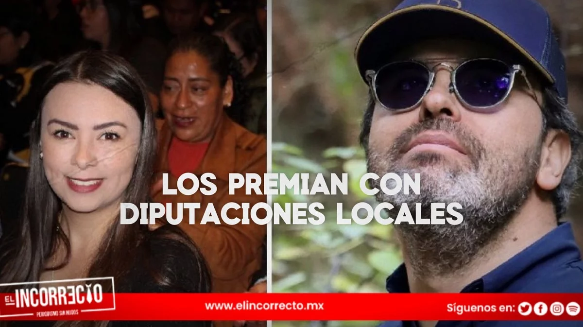 Morena premia a María de la Barreda y Roberto Zatarain con una candidatura a una diputaciones local