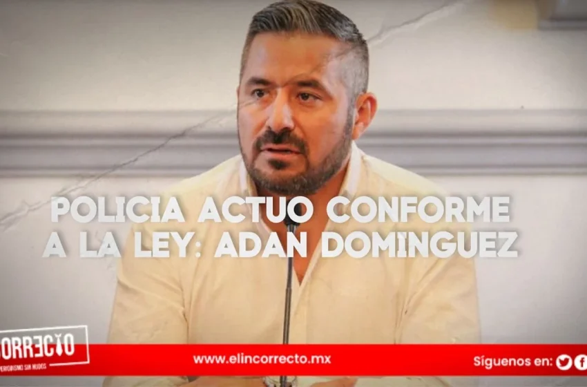  Policías municipales actuaron conforme a la ley durante la marcha del 8M: Ayuntamiento