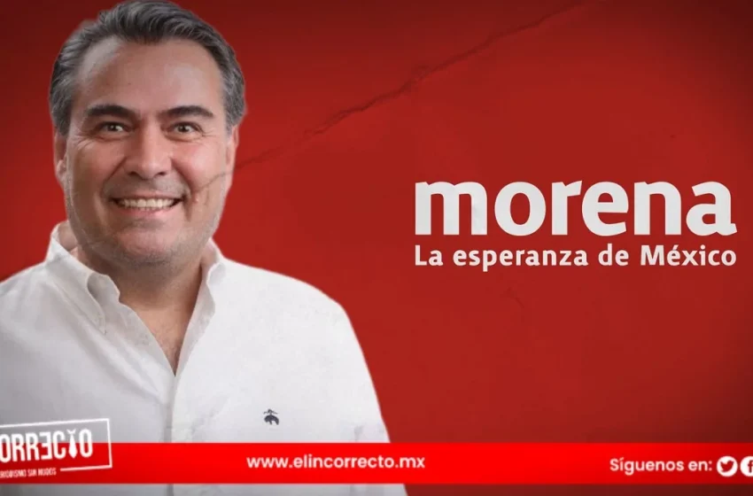  Morena postula a Víctor Correau por la alcaldía de San Andrés Cholula