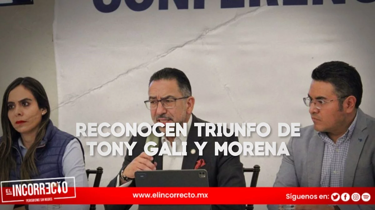 Javier Lozano reconoce posibilidades de triunfo para Tony Gali López y Morena en el Distrito 9