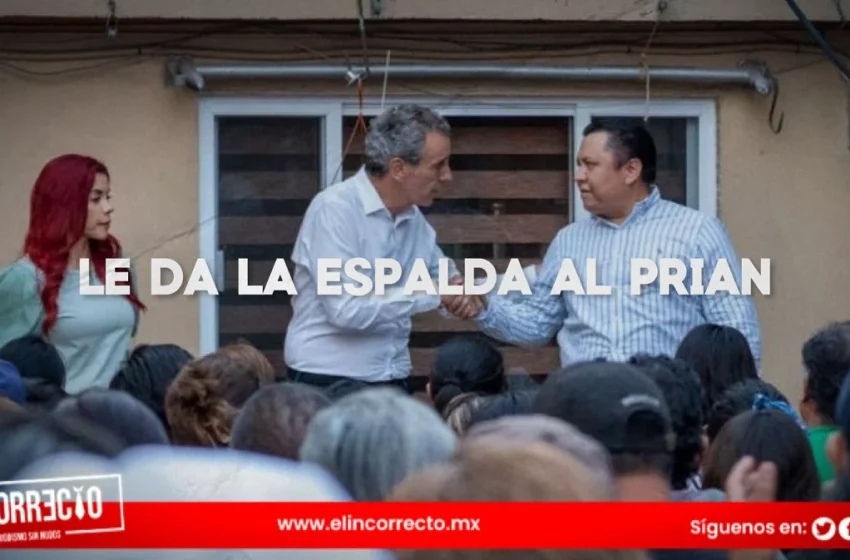  Gonzalo Juárez da la espalda al PRIAN, se suma al proyecto de Pepe Chedraui