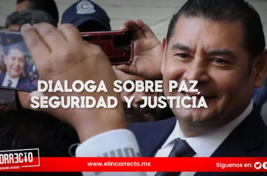  Alejandro Armenta dialoga sobre «Paz, Seguridad y Justicia» para regresarle al pueblo la tranquilidad