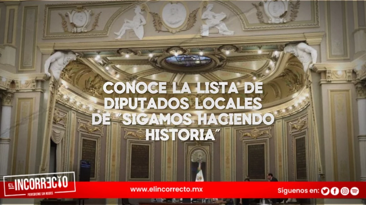 Esta es la lista final de los candidatos a diputados locales en Puebla por Sigamos Haciendo Historia