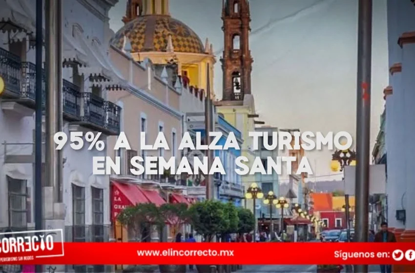  Turismo Municipal estima ocupación hotelera del 95% en Puebla durante Semana Santa