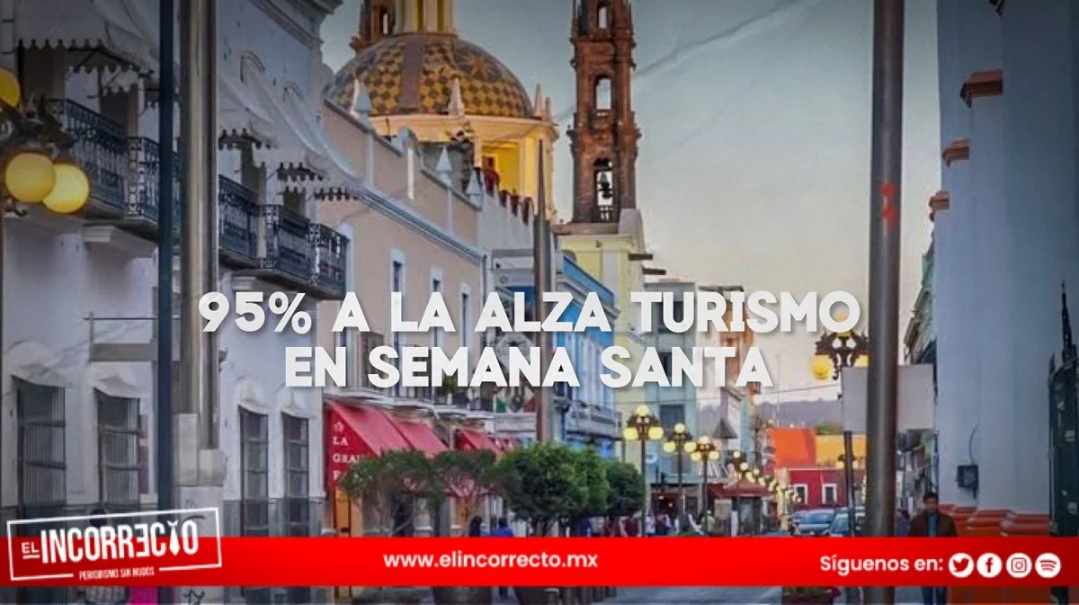Turismo Municipal estima ocupación hotelera del 95% en Puebla durante Semana Santa